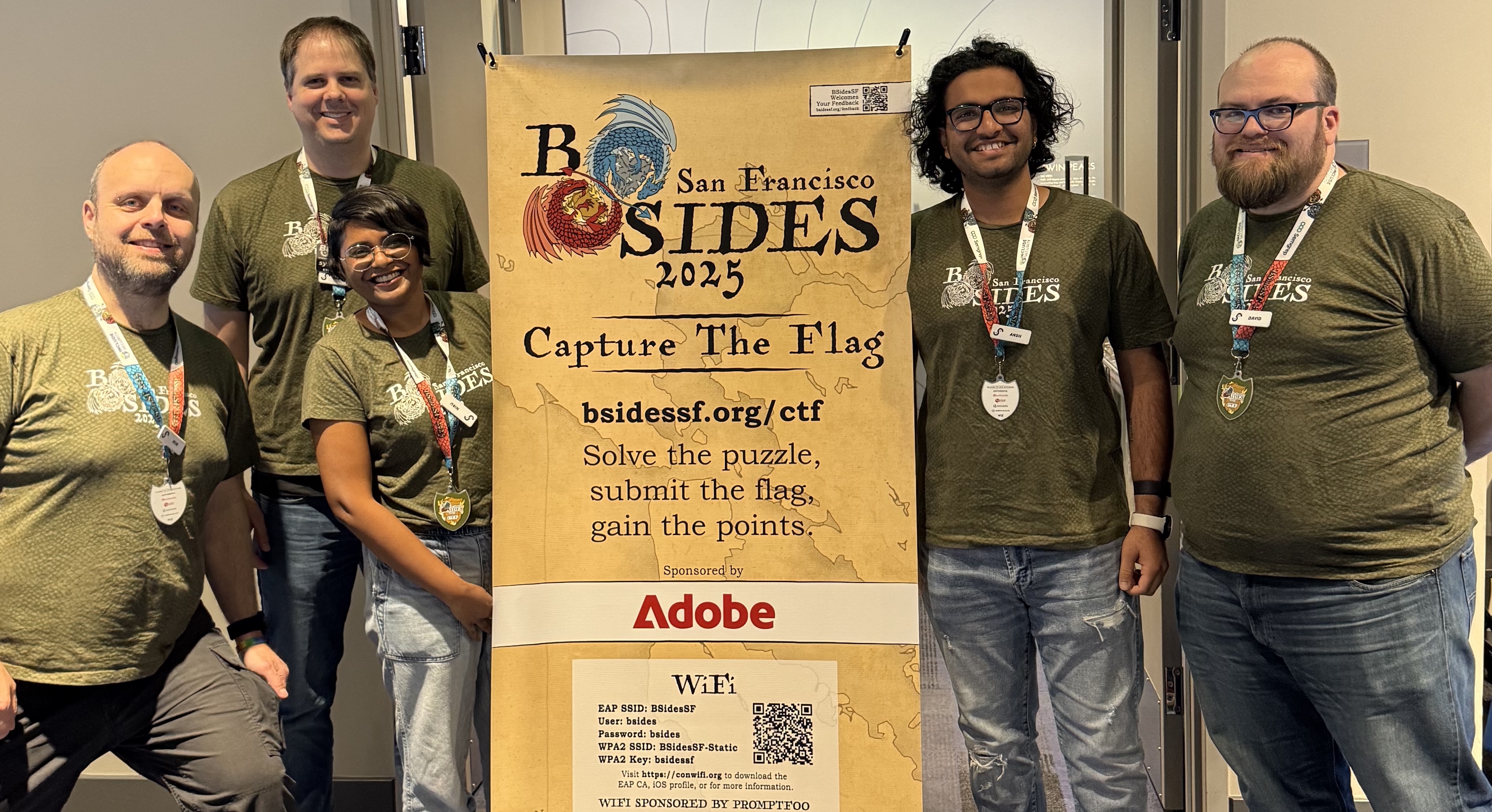 Logo for Co-organizer & Judge, BSides SF CTF